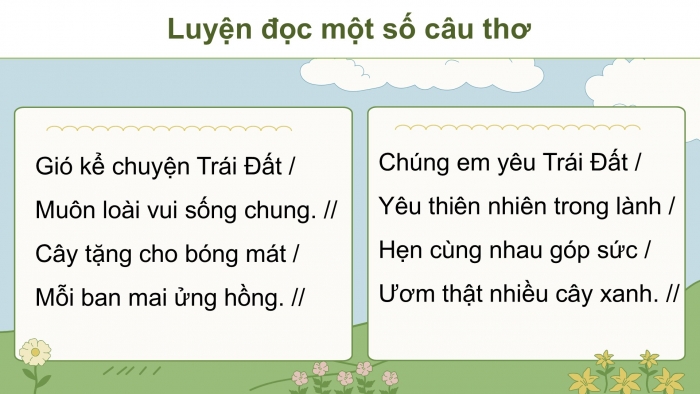 Giáo án điện tử Tiếng Việt 5 cánh diều Bài 13: Ngôi nhà thiên nhiên