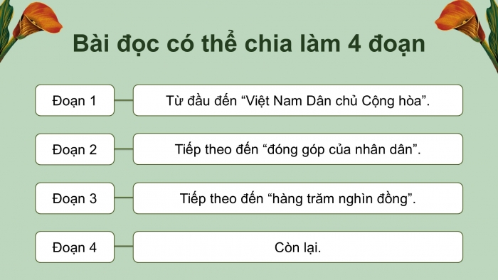 Giáo án điện tử Tiếng Việt 5 cánh diều Bài 14: Tuần lễ Vàng