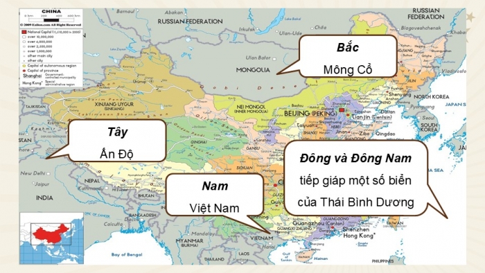 Giáo án điện tử Lịch sử và Địa lí 5 cánh diều Bài 17: Nước Cộng hoà Nhân dân Trung Hoa