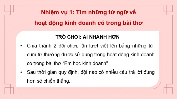 Giáo án điện tử Hoạt động trải nghiệm 5 chân trời bản 1 Chủ đề 5 Tuần 19