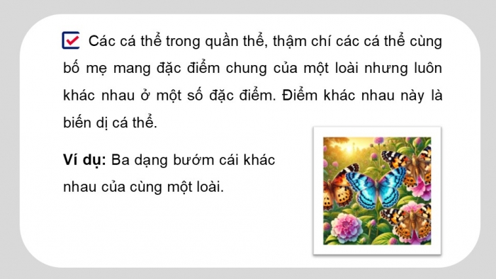 Giáo án điện tử Sinh học 12 cánh diều Bài 16: Quan niệm của Darwin về chọn lọc tự nhiên và hình thành loài