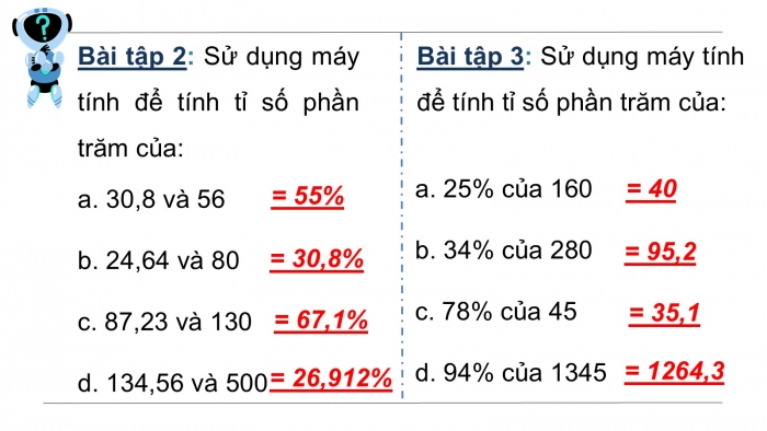 Giáo án PPT dạy thêm Toán 5 Kết nối bài 42: Máy tính cầm tay