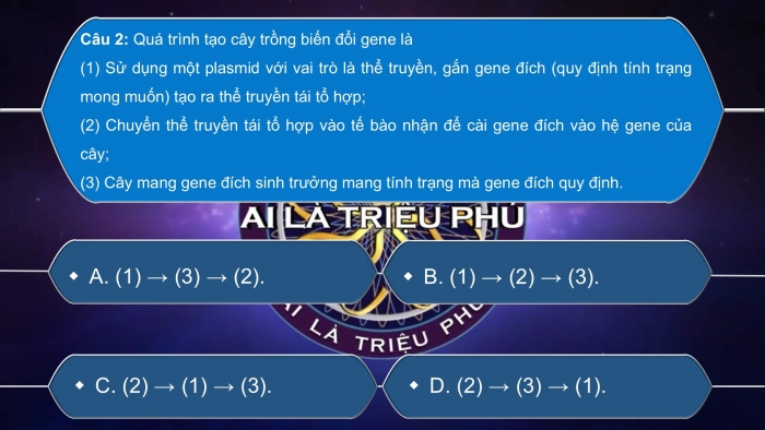 Giáo án điện tử KHTN 9 kết nối - Phân môn Sinh học Bài Ôn tập học kì 2