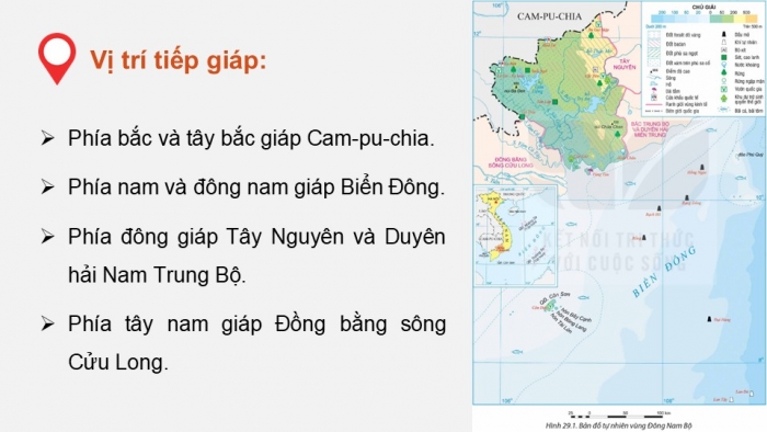 Giáo án điện tử Địa lí 12 kết nối Bài 29: Phát triển kinh tế – xã hội ở Đông Nam Bộ