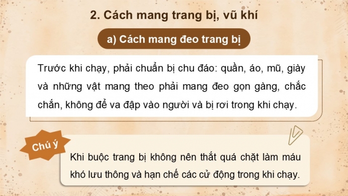 Giáo án điện tử Quốc phòng an ninh 12 kết nối Bài 9: Chạy vũ trang