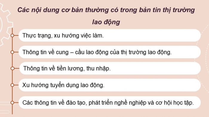 Giáo án điện tử Hoạt động trải nghiệm 12 chân trời bản 1 Chủ đề 7: Xu hướng phát triển nghề nghiệp và thị trường lao động (P2)