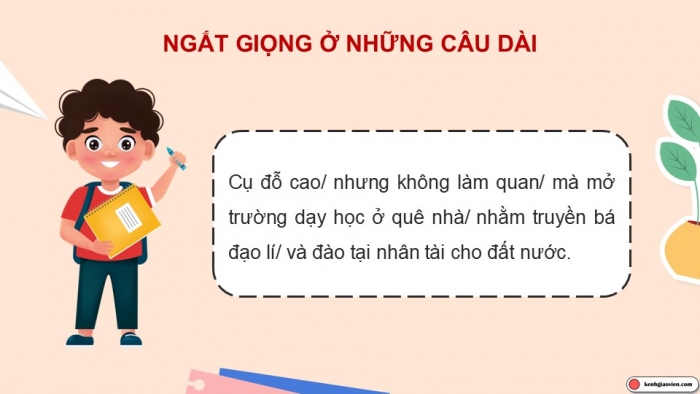 Giáo án điện tử Tiếng Việt 5 kết nối Bài 18: Người thầy của muôn đời