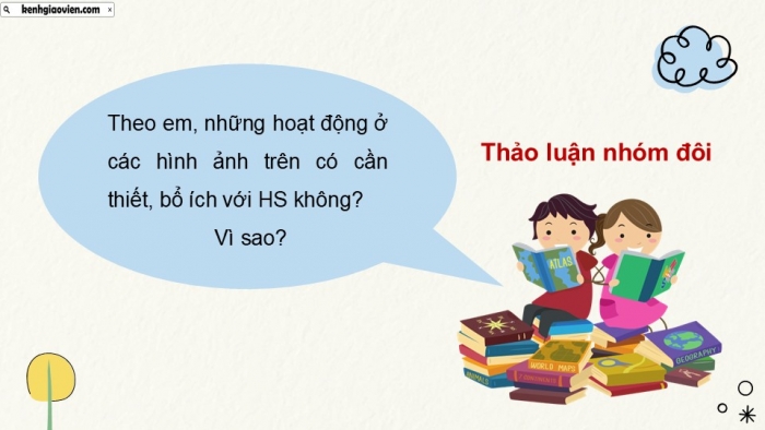 Giáo án điện tử Tiếng Việt 5 kết nối Bài 18: Tìm ý cho đoạn văn nêu ý kiến tán thành một sự việc, hiện tượng