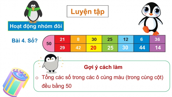 Giáo án PPT Toán 2 chân trời bài Ôn tập phép cộng và phép trừ (tập 1)