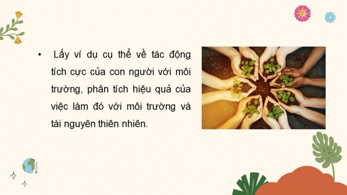 Giáo án điện tử Khoa học 5 kết nối Bài 30: Ôn tập chủ đề Sinh vật và môi trường