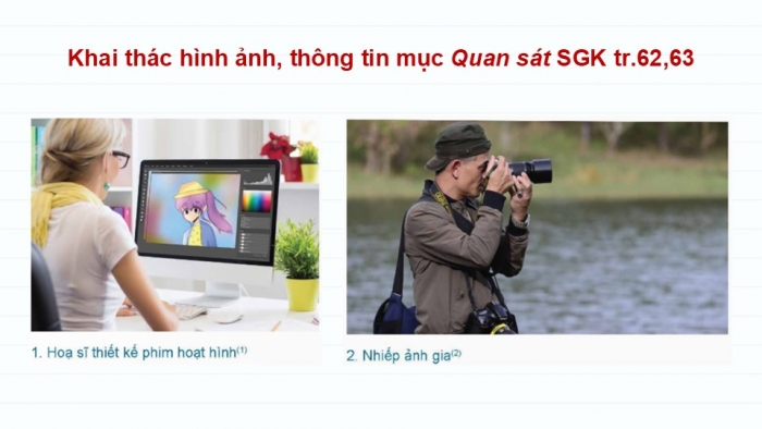 Giáo án điện tử Mĩ thuật 9 kết nối Bài 15: Ngành, nghề liên quan đến mĩ thuật ứng dụng