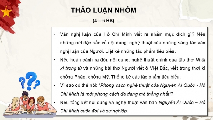 Giáo án PPT dạy thêm Ngữ văn 12 Cánh diều bài 6: Nguyễn Ái Quốc – Hồ Chí Minh – Cuộc đời và sự nghiệp