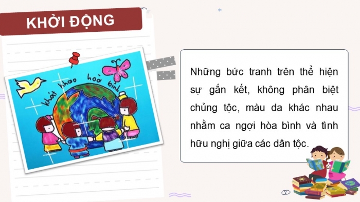 Giáo án điện tử Tiếng Việt 5 cánh diều Bài 16: Biểu tượng của hoà bình