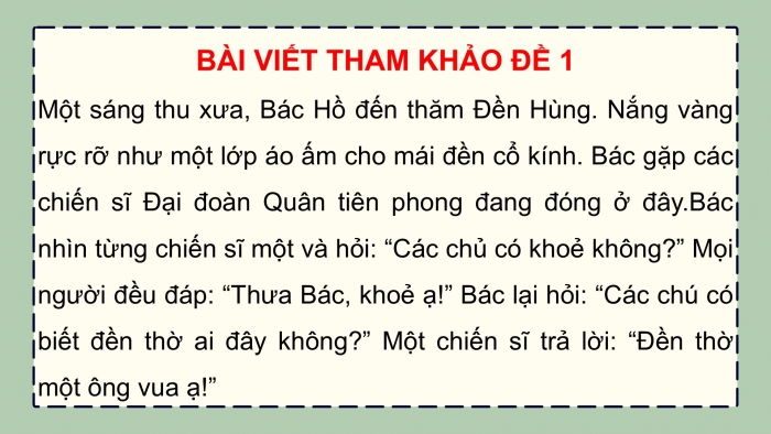 Giáo án điện tử Tiếng Việt 5 cánh diều Bài 16: Luyện tập kể chuyện sáng tạo (Thực hành viết)