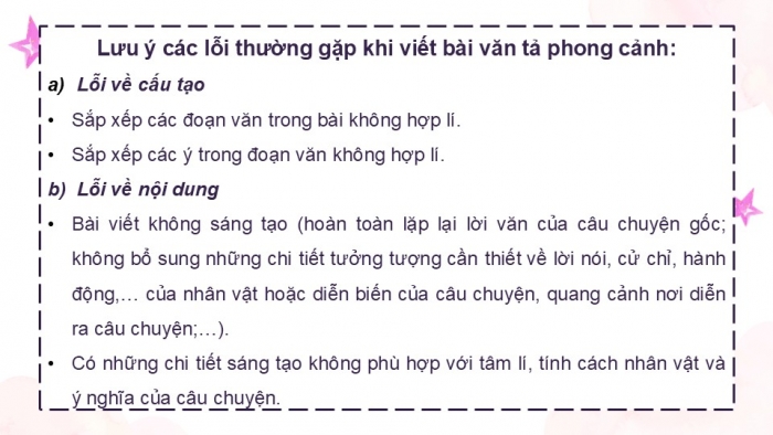 Giáo án điện tử Tiếng Việt 5 cánh diều Bài 17: Trả bài viết kể chuyện sáng tạo