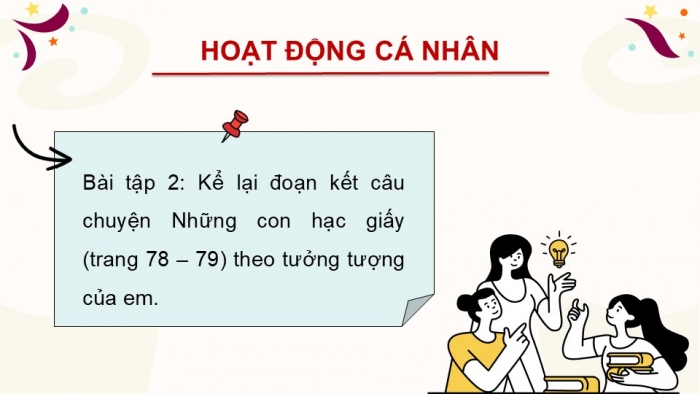 Giáo án điện tử Tiếng Việt 5 cánh diều Bài 18: Kể chuyện sáng tạo (Ôn tập)