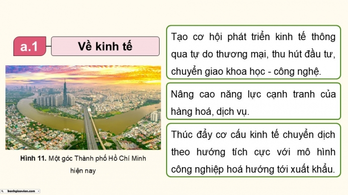 Giáo án điện tử chuyên đề Lịch sử 12 kết nối CĐ 3 Phần 2: Việt Nam hội nhập khu vực và thế giới