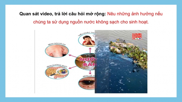 Giáo án điện tử chuyên đề Hoá học 12 chân trời Bài 5: Xử lí nước sinh hoạt