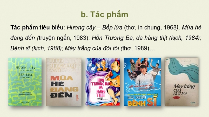 Giáo án điện tử Ngữ văn 12 kết nối Bài 9: Hồn Trương Ba, da hàng thịt (Trích – Lưu Quang Vũ)