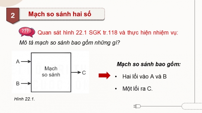 Giáo án điện tử Công nghệ 12 Điện - Điện tử Kết nối Bài 22: Một số mạch xử lí tín hiệu trong điện tử số