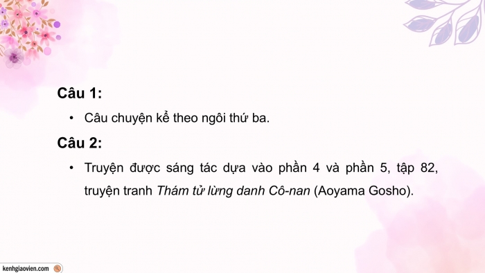 Giáo án điện tử Ngữ văn 9 kết nối Bài 6: Viết truyện kể sáng tạo