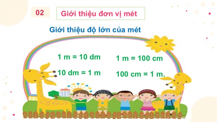 Giáo án PPT Toán 2 chân trời bài Mét