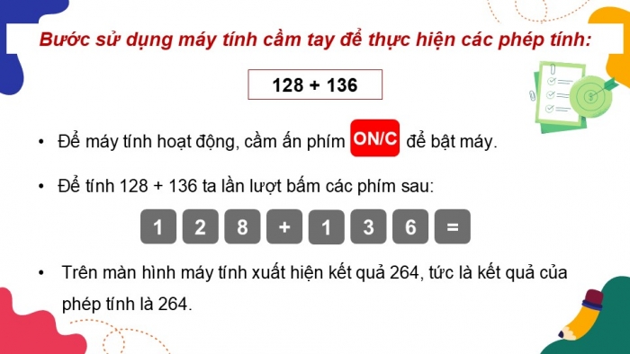 Giáo án điện tử Toán 5 kết nối Bài 42: Máy tính cầm tay