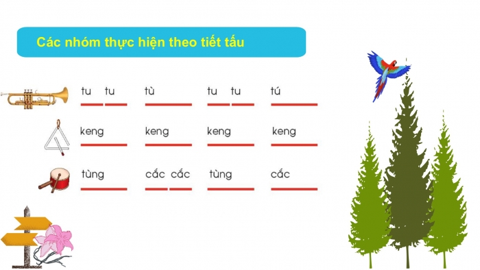 Giáo án PPT Âm nhạc 2 chân trời Tiết 1: Câu chuyện âm nhạc, Hát Ngày mùa vui (Lời 1)