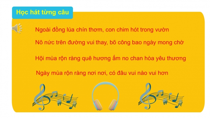 Giáo án PPT Âm nhạc 2 cánh diều Tiết 1: Hát Ngày mùa vui, Vận dụng – Sáng tạo Vỗ tay theo cặp đệm cho bài hát Ngày mùa vui