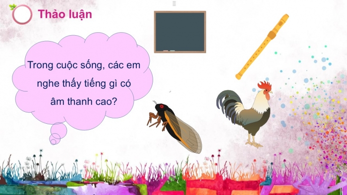 Giáo án PPT Âm nhạc 2 cánh diều Tiết 7: Đọc nhạc, Vận dụng – Sáng tạo Phân biệt âm thanh cao – thấp