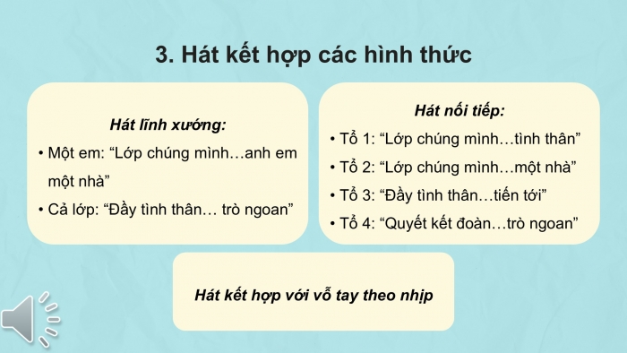 Giáo án PPT Âm nhạc 2 cánh diều Tiết 9: Hát Lớp chúng ta đoàn kết