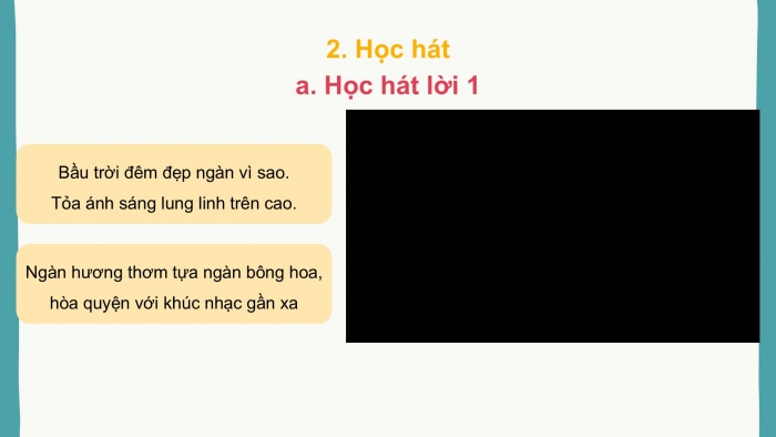 Giáo án PPT Âm nhạc 2 chân trời Tiết 1: Nhận biết nhịp điệu nhanh chậm, Bài hát chúc ngủ ngon