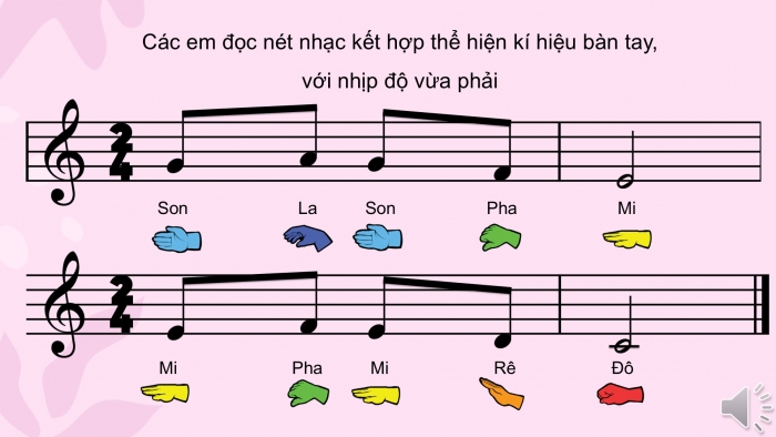 Giáo án PPT Âm nhạc 2 cánh diều Tiết 32: Ôn tập bài hát Chú ếch con, Đọc nhạc, Vận dụng – Sáng tạo Mô phỏng âm thanh cao – thấp theo sơ đồ