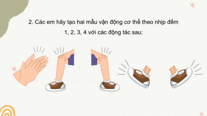 Giáo án PPT Âm nhạc 2 chân trời Tiết 4: Đọc tiết tấu, thực hành gõ đệm cho bài hát Bắc kim thang