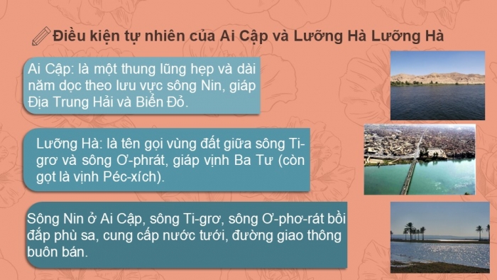 Giáo án PPT Lịch sử 6 kết nối Bài 7: Ai Cập và Lưỡng Hà cổ đại