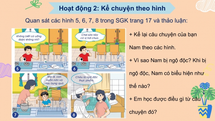 Giáo án PPT Tự nhiên và Xã hội 2 chân trời Bài 3: Phòng tránh ngộ độc khi ở nhà