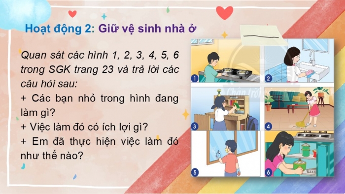 Giáo án PPT Tự nhiên và Xã hội 2 chân trời Bài 5: Ôn tập chủ đề Gia đình