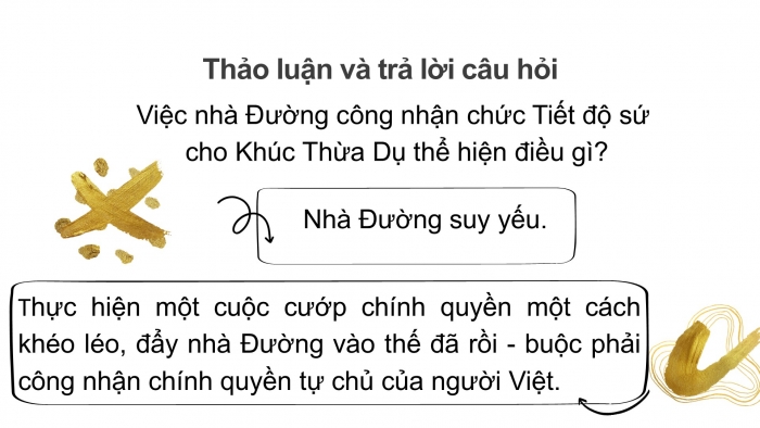 Giáo án PPT Lịch sử 6 kết nối Bài 18: Bước ngoặt lịch sử đầu thế kỉ X