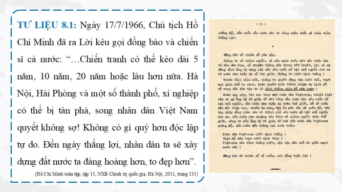 Giáo án điện tử Lịch sử 9 cánh diều Bài 14: Việt Nam từ năm 1954 đến năm 1975 (P4)