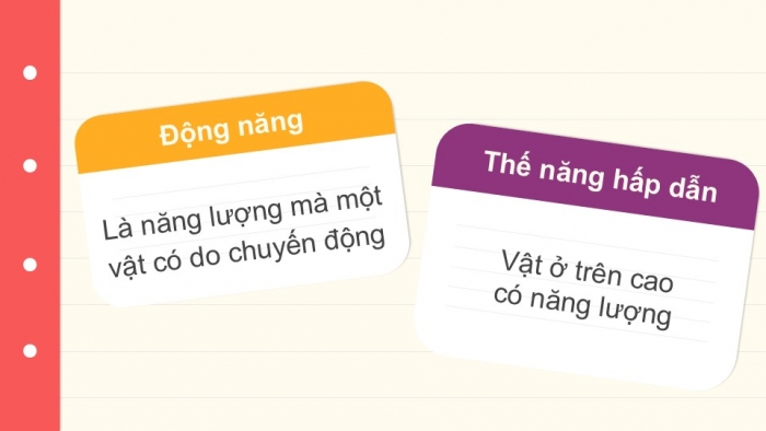 Giáo án PPT KHTN 6 chân trời Bài 41: Năng lượng