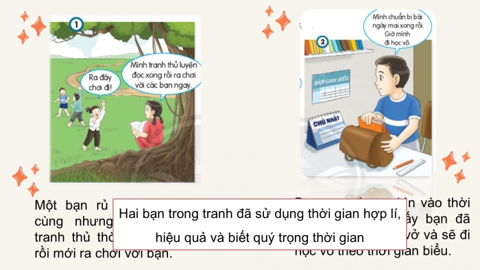 Giáo án PPT Đạo đức 2 chân trời Bài 1: Quý trọng thời gian