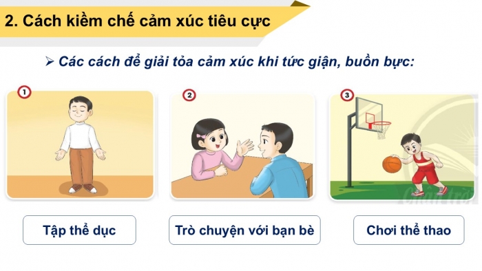 Giáo án PPT Đạo đức 2 chân trời Bài 10: Kiềm chế cảm xúc tiêu cực