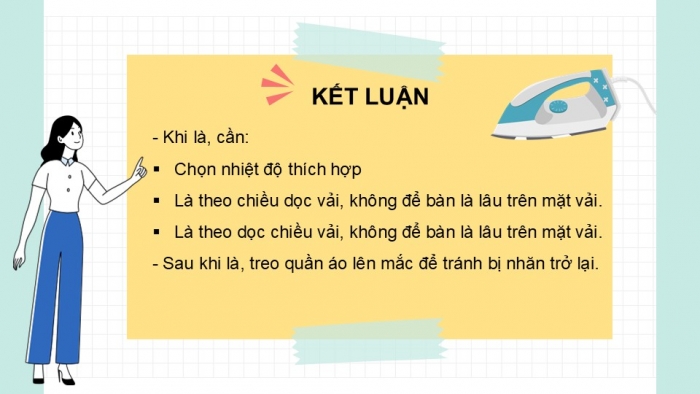 Giáo án PPT Công nghệ 6 cánh diều Bài 11: Bảo quản trang phục