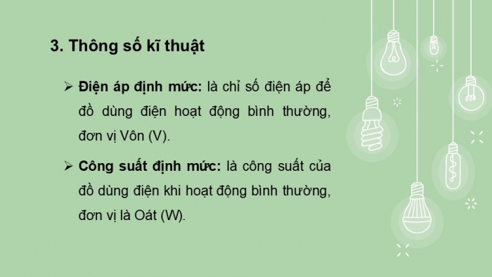 Giáo án PPT Công nghệ 6 cánh diều Bài 12: Đèn điện