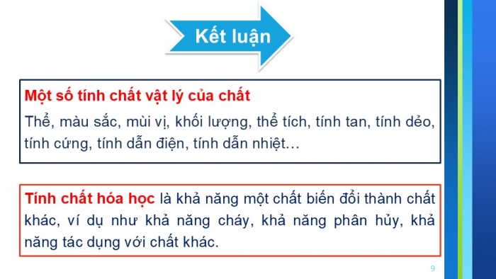 Giáo án PPT KHTN 6 cánh diều Bài 6: Tính chất và sự chuyển thể của chất