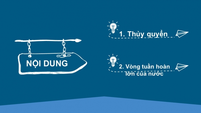 Giáo án PPT Địa lí 6 kết nối Bài 19: Thuỷ quyển và vòng tuần hoàn lớn của nước