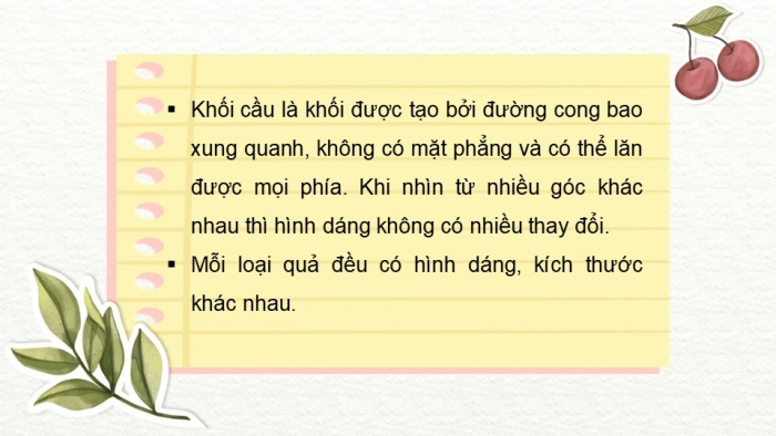 Giáo án PPT Mĩ thuật 6 cánh diều Bài 8: Vẽ mẫu có dạng khối cầu