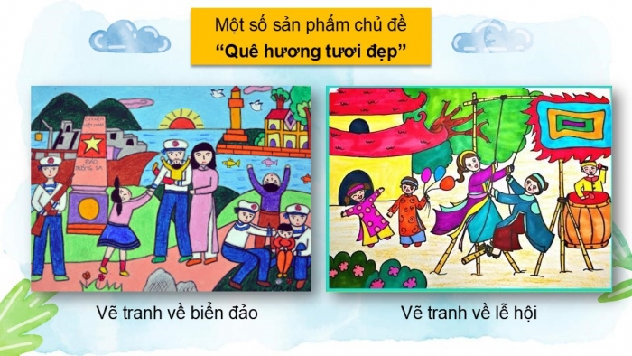 Giáo án PPT Mĩ thuật 6 cánh diều Bài 17: Ôn tập học kì II