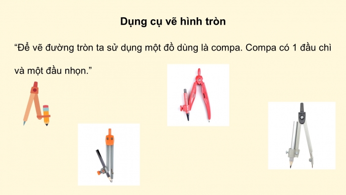 Giáo án điện tử Toán 5 cánh diều Bài 54: Hình tròn. Đường tròn