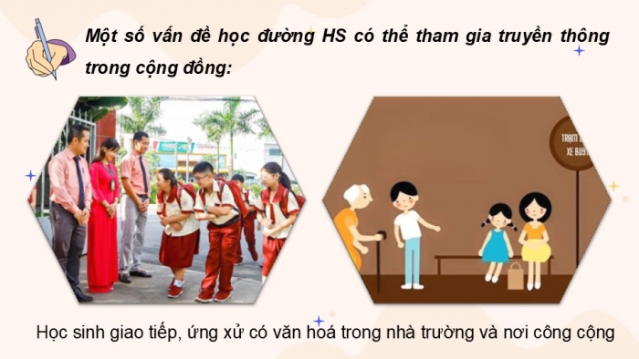 Giáo án điện tử Hoạt động trải nghiệm 9 kết nối Chủ đề 6 Tuần 3